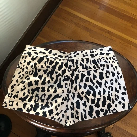 Tibi Cheetah Print Shorts 4 NWOT
